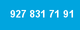 927 831 71 91